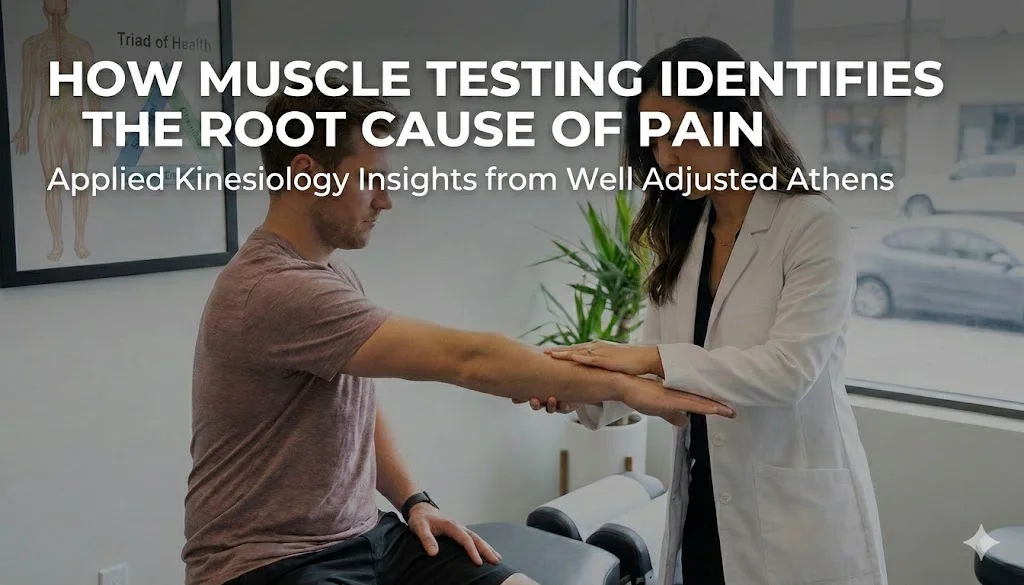 How Muscle Testing (Applied Kinesiology) Identifies the Root Cause of Pain