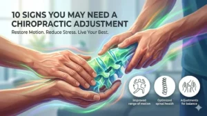 10 Signs You Need a Chiropractic Adjustment