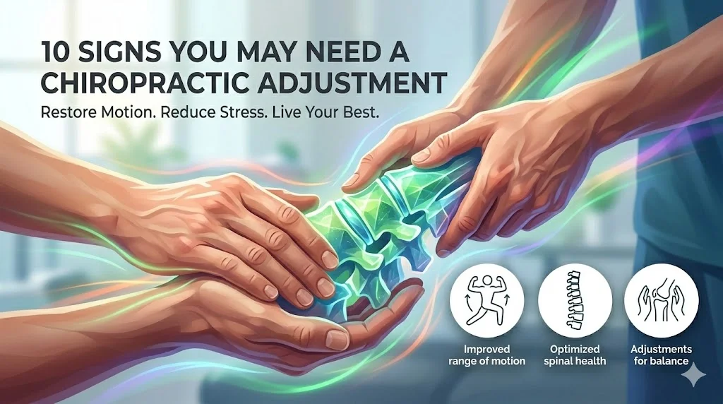 10 Signs You Need a Chiropractic Adjustment