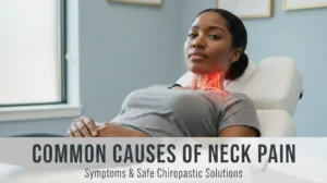 Common Causes of Neck Pain, Symptoms & Safe Chiropractic Solutions