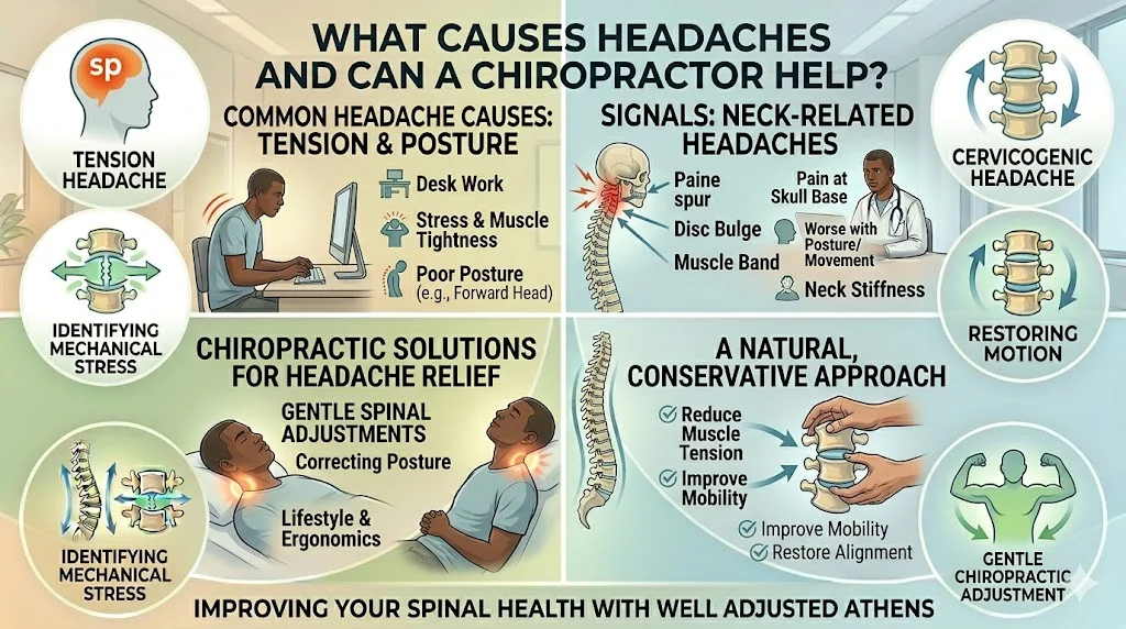What Causes Headaches and Can a Chiropractor Help