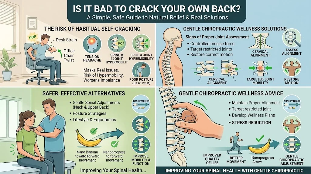 Is It Bad to Crack Your Own Back
