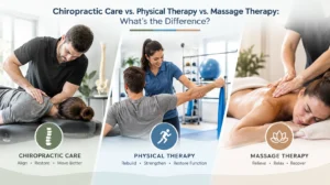 Chiropractic Care vs. Physical Therapy vs. Massage Therapy